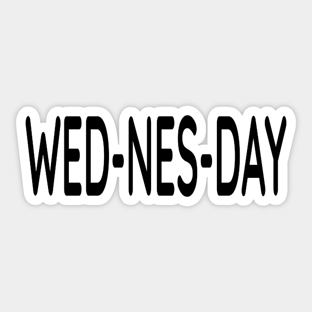 Funny Wednesday Days Of The Week Sticker by Marham19